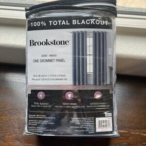 Brookstone grommet window curtain blackout